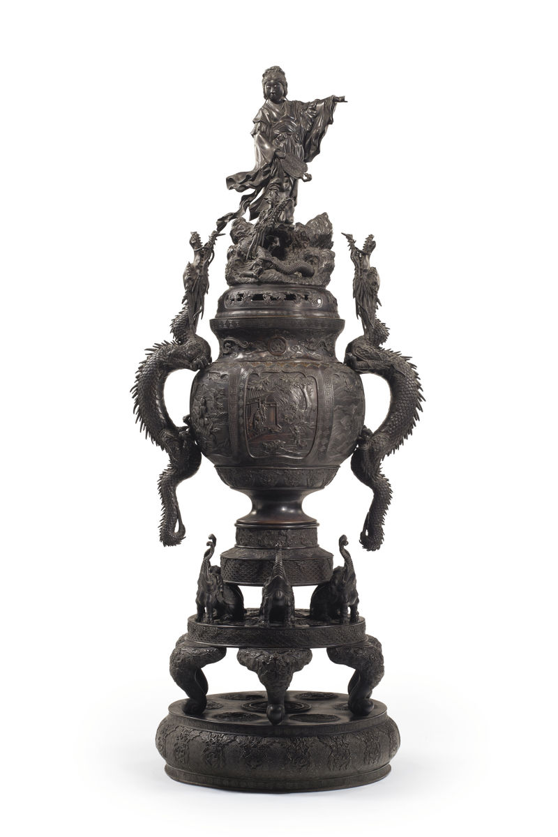 A Bronze Incense Burner